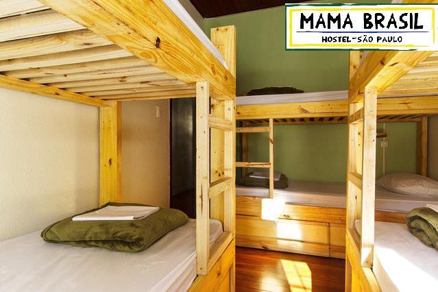 Mama Brasil Hostel São Paulo Habitación foto