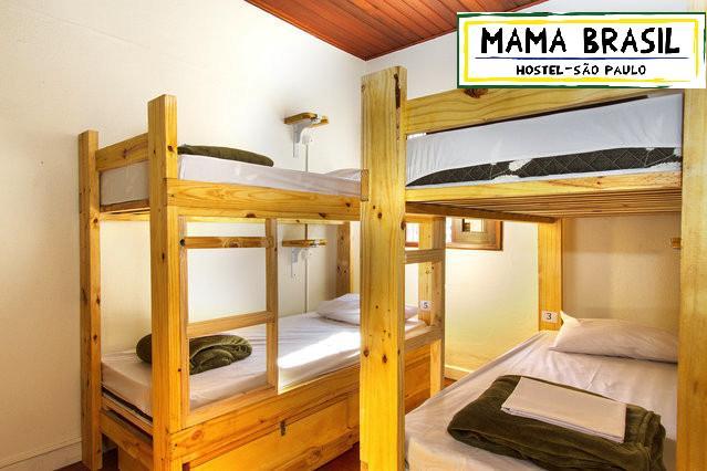 Mama Brasil Hostel São Paulo Habitación foto
