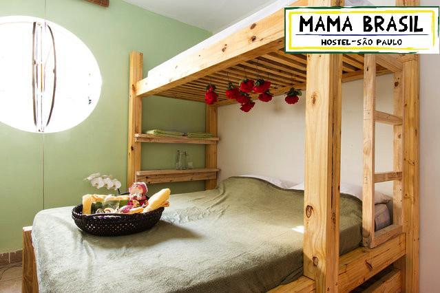 Mama Brasil Hostel São Paulo Habitación foto